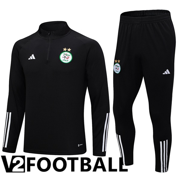 Algerie Training Tracksuit Suit Black 2023/2024