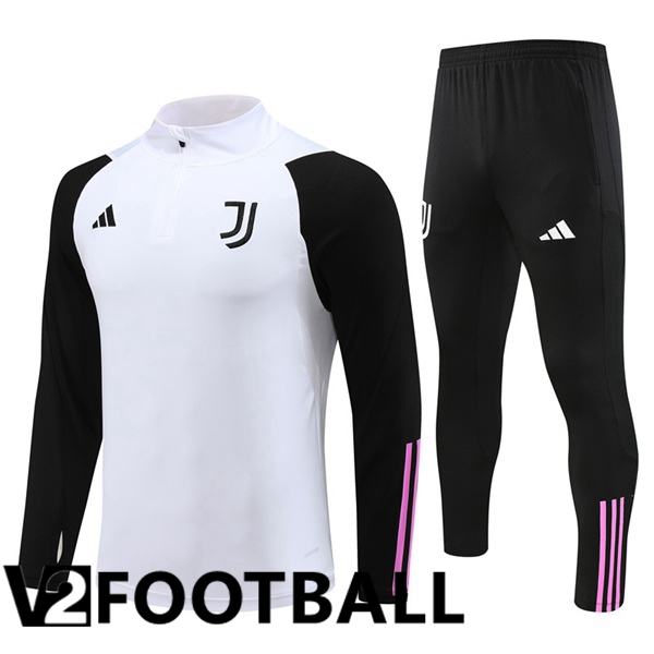 Juventus Training Tracksuit Suit White 2023/2024