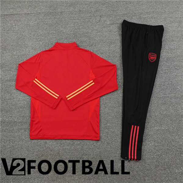 Arsenal Training Tracksuit Suit Red 2023/2024