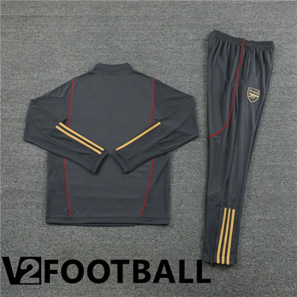 Arsenal Training Tracksuit Suit Grey 2023/2024