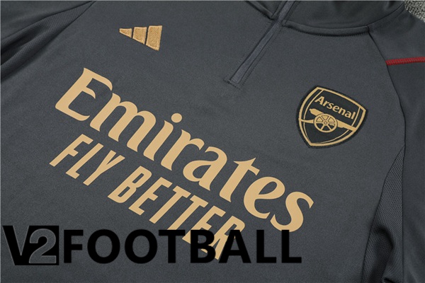 Arsenal Training Tracksuit Suit Grey 2023/2024