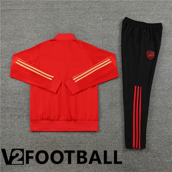 Arsenal Training Tracksuit Suit - Jacket Red 2023/2024