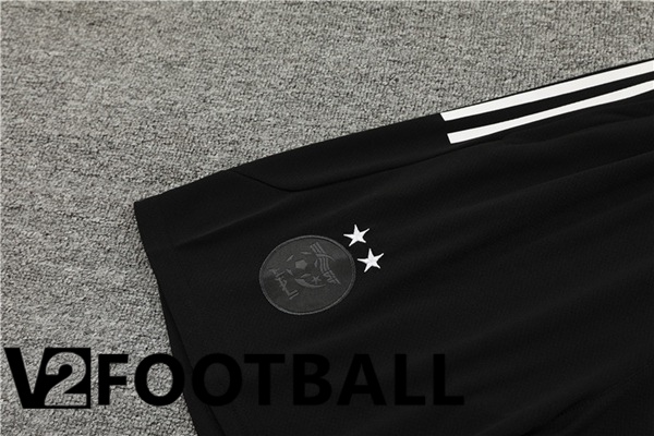 Algerie Training T Shirt + Shorts Black 2023/2024