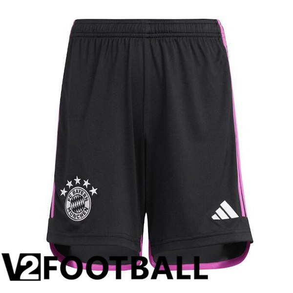 Bayern Munich Away Soccer Shirt Black 2023/2024