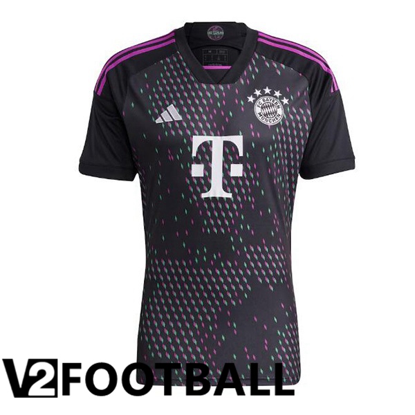 Bayern Munich Away Soccer Shirt Black 2023/2024