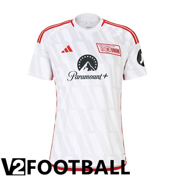 FC Union Berlin Away Soccer Shirt White 2023/2024