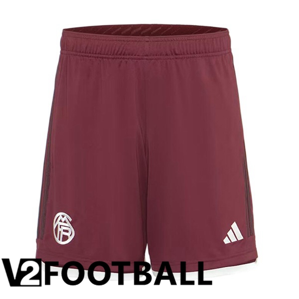 Bayern Munich Soccer Shorts Third Red 2023/2024