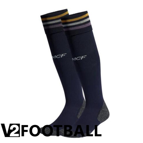 Real Madrid Soccer Socks Away Blue Royal 2023/2024