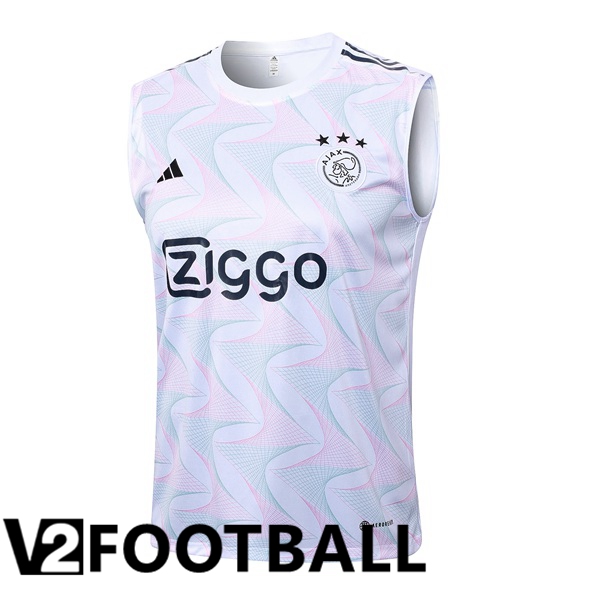AFC Ajax Soccer Vest White 2023/2024