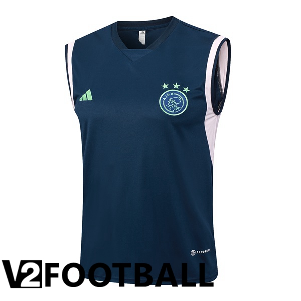 AFC Ajax Soccer Vest Blue Royal 2023/2024