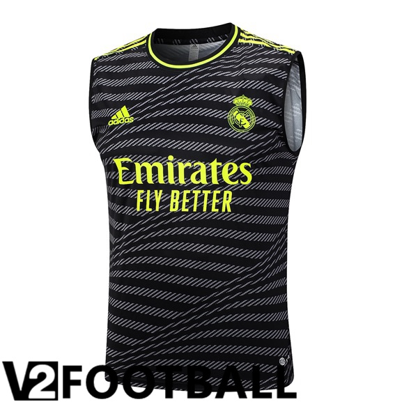 Real Madrid Soccer Vest Black 2023/2024