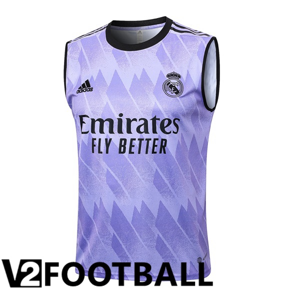 Real Madrid Soccer Vest Purple 2023/2024