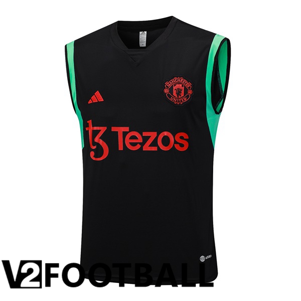 Manchester United Soccer Vest Black 2023/2024