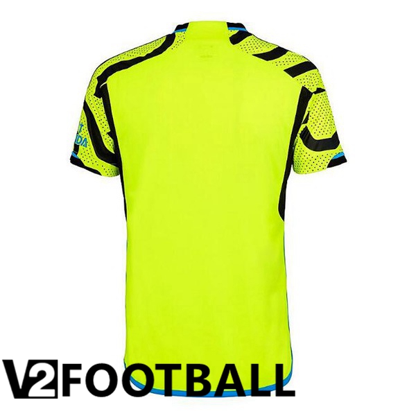 Arsenal Away Soccer Shirt Green 2023/2024