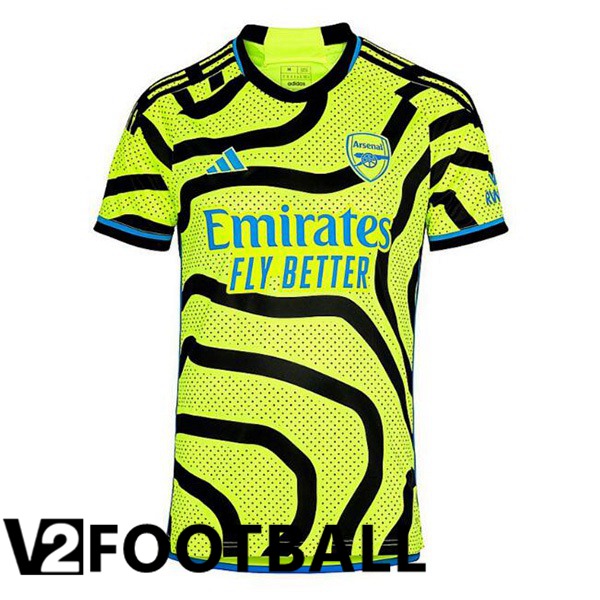 Arsenal Away Soccer Shirt Green 2023/2024