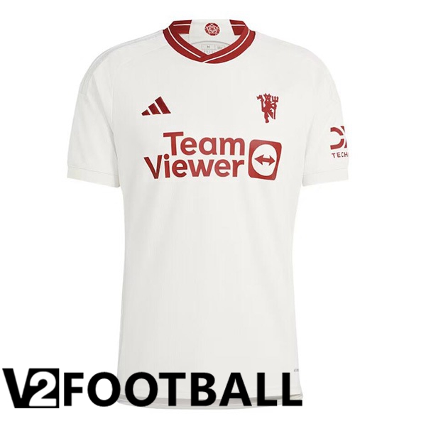 Manchester United Third Soccer Shirt White 2023/2024