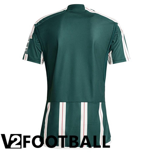 Manchester United Away Soccer Shirt Green 2023/2024