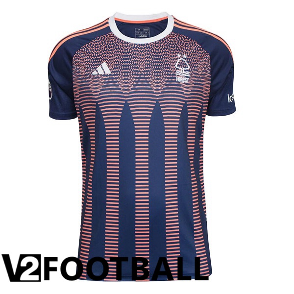 Nottingham Forest Third Soccer Shirt Purple 2023/2024