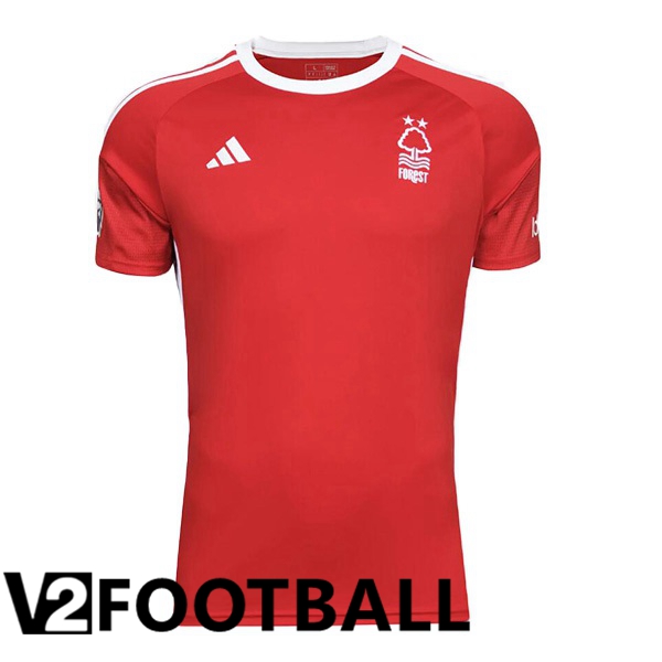 Nottingham Forest Home Soccer Shirt Red 2023/2024