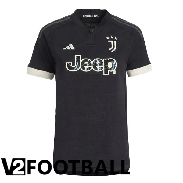 Juventus Third Soccer Shirt Black 2023/2024