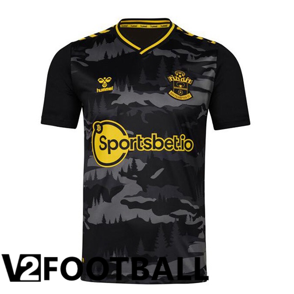 Southampton FC Third Soccer Shirt Black 2023/2024