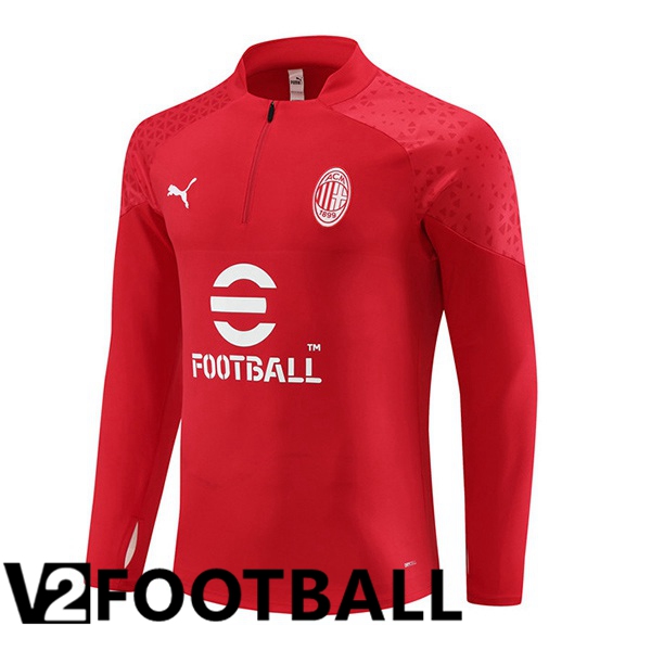 AC Milan Training Sweatshirt Red 2023/2024