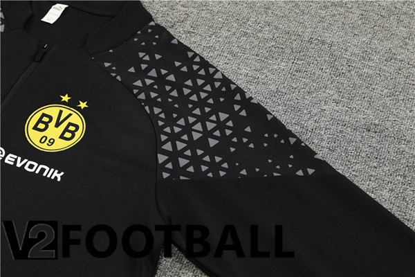 Dortmund BVB Training Tracksuit Suit Black 2023/2024