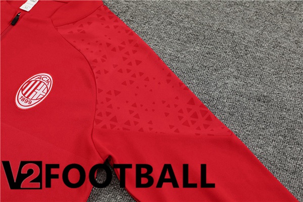 AC Milan Training Tracksuit Suit Red 2023/2024