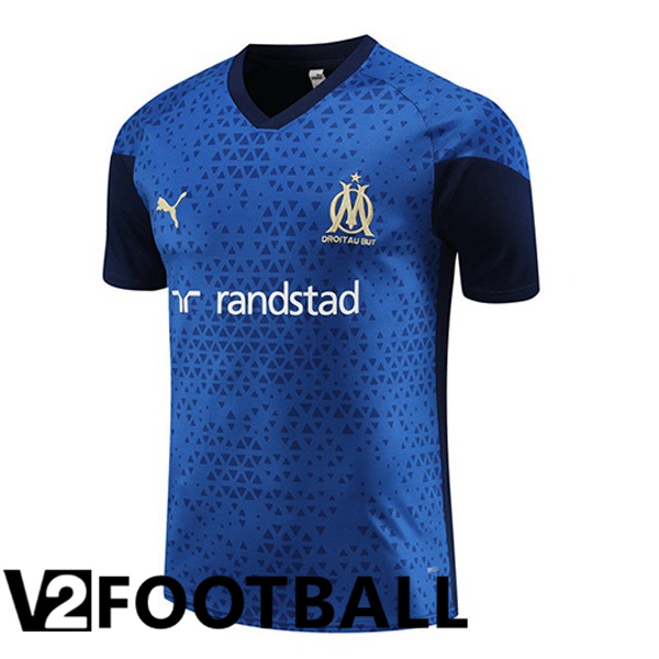 Marseille OM Training T Shirt Blue Royal 2023/2024