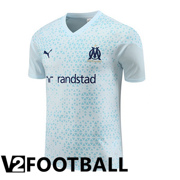 Marseille OM Training T Shirt Blue 2023/2024