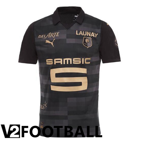 Stade Rennais Third Soccer Shirt Black 2023/2024