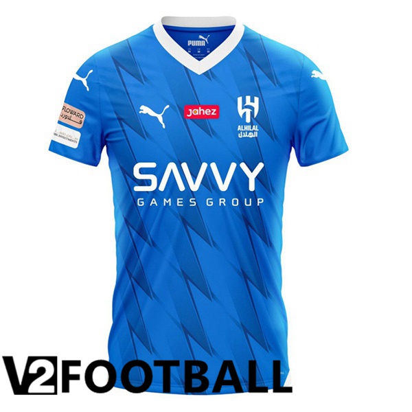 Al-Hilal FC Home Soccer Shirt Blue 2023/2024