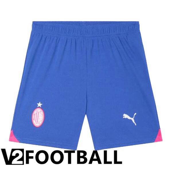 AC Milan Soccer Shorts Third Blue 2023/2024