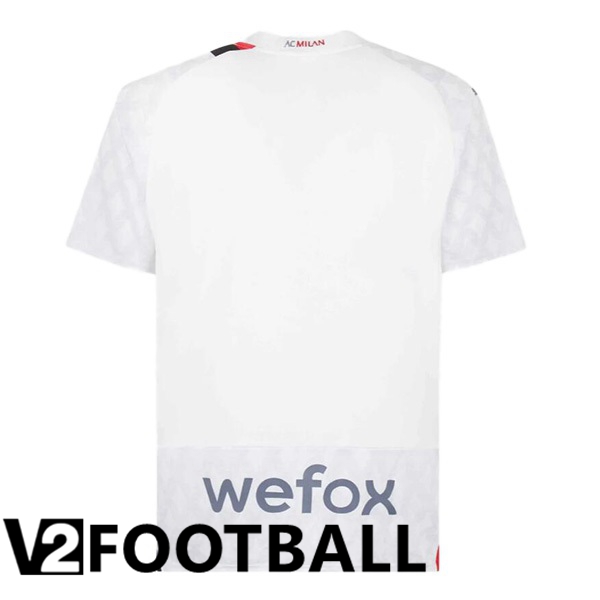 AC Milan Away Soccer Shirt White 2023/2024