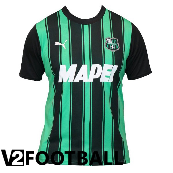 US Sassuolo Home Soccer Shirt Green 2023/2024