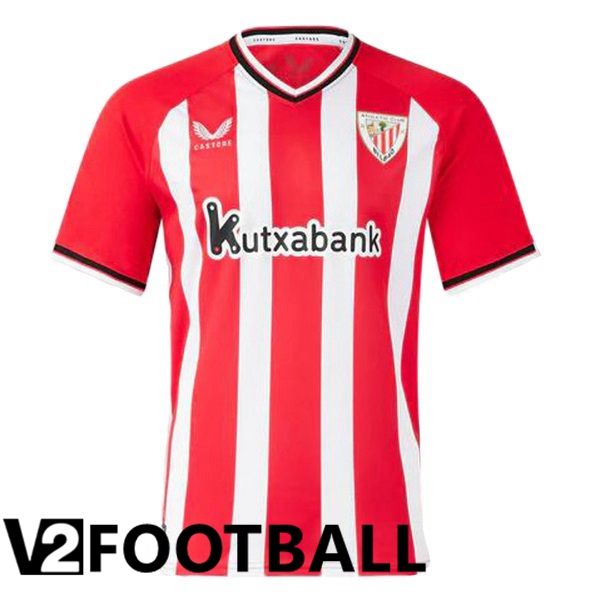 Athletic Bilbao Home Soccer Shirt Red 2023/2024