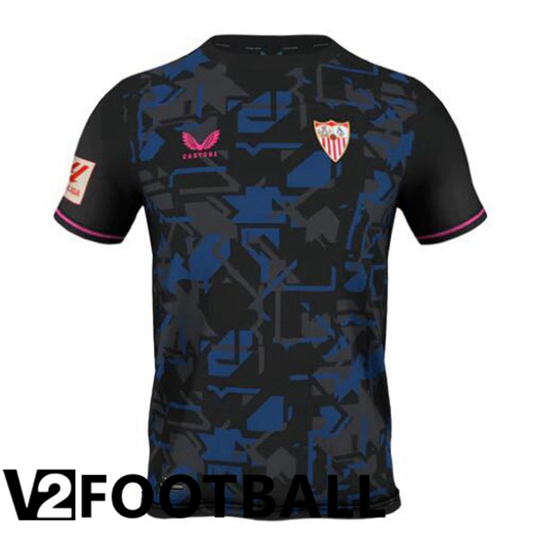 Sevilla FC Third Soccer Shirt Blue 2023/2024