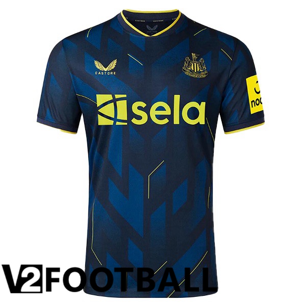 Newcastle United Third Soccer Shirt Blue 2023/2024