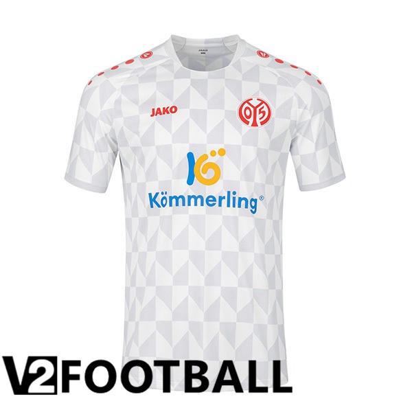 FSV Mainz 05 Third Soccer Shirt White 2023/2024