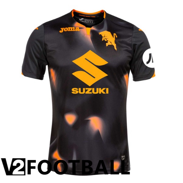 Torino FC Third Soccer Shirt Black 2023/2024