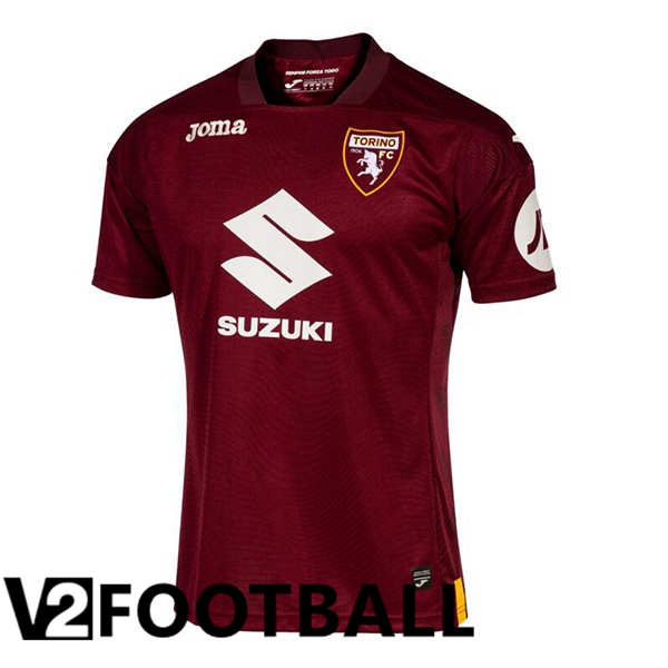 Torino FC Home Soccer Shirt Red 2023/2024