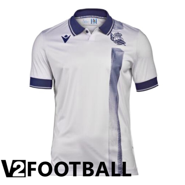 Real Sociedad Third Soccer Shirt White 2023/2024