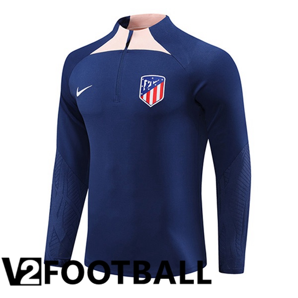 Atletico Madrid Training Sweatshirt Blue Royal 2023/2024