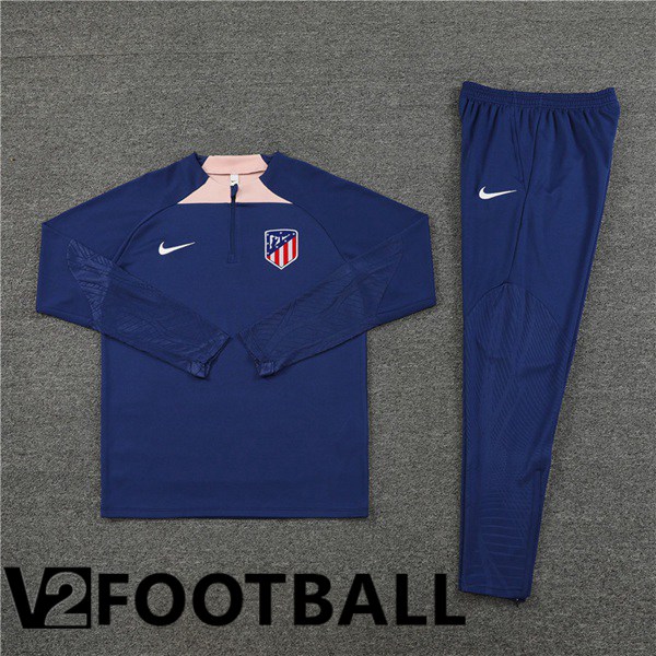 Atletico Madrid Training Tracksuit Suit Blue Royal 2023/2024