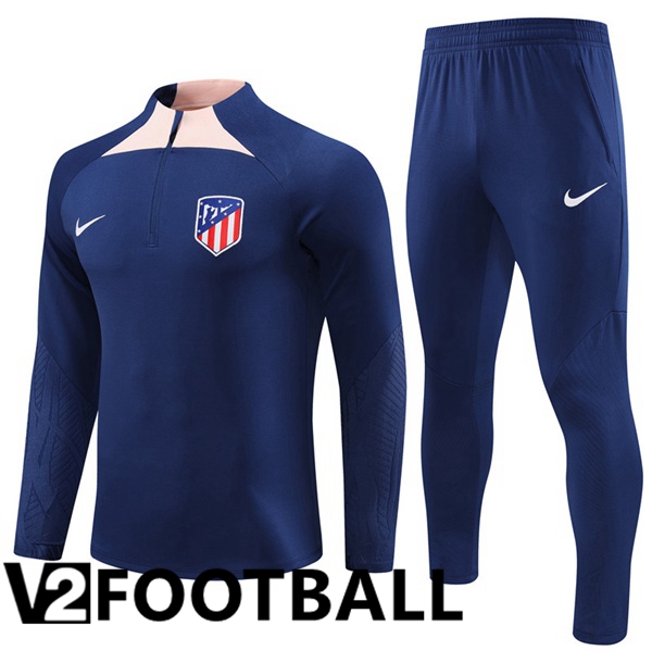 Atletico Madrid Training Tracksuit Suit Blue Royal 2023/2024