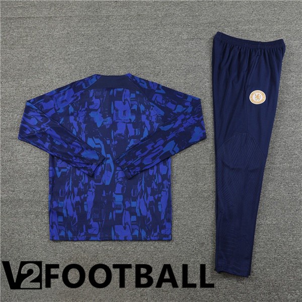 FC Chelsea Training Tracksuit Suit Blue 2023/2024