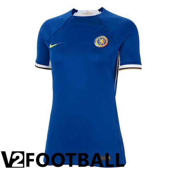 FC Chelsea Womens Home Soccer Shirt Blue 2023/2024