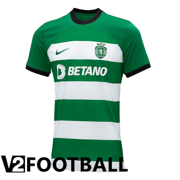 Sporting CP Home Soccer Shirt Green 2023/2024