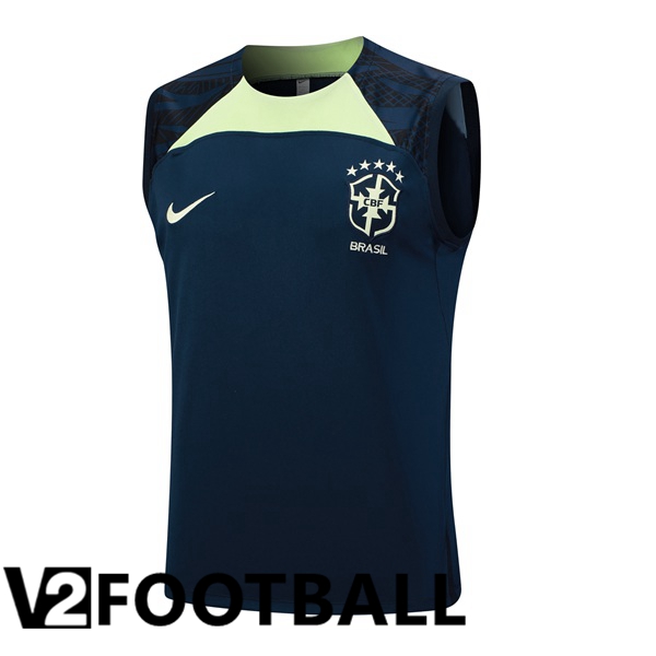 Brazil Soccer Vest Blue Royal 2023/2024