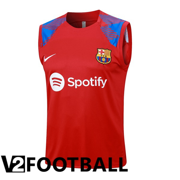 FC Barcelona Soccer Vest Red 2023/2024